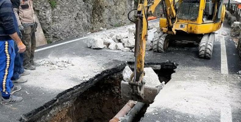 SP 227 di Portofino, riaperto in poche ore il tratto interessato dal cedimento del 28 aprile