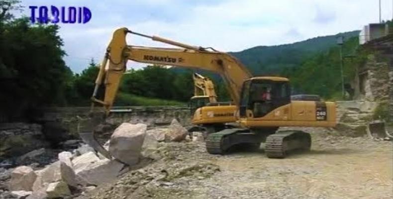Al via i lavori per la briglia sullo Scrivia