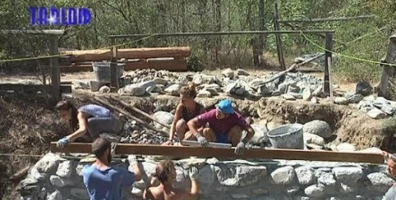 Ricostruzione di un ponte per la Badia di Tiglieto da parte degli studenti di Architettura di Genova