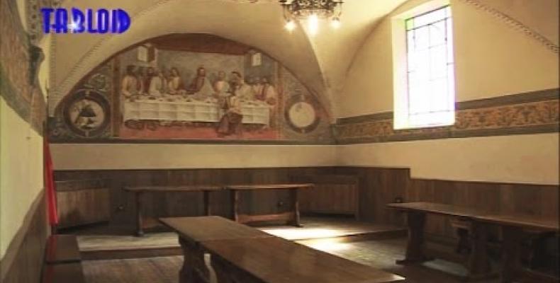 Chiostro e ponte di Montebruno