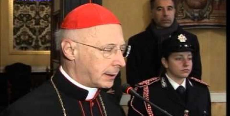 Auguri di buon anno del Cardinale Bagnasco alla Provincia di Genova