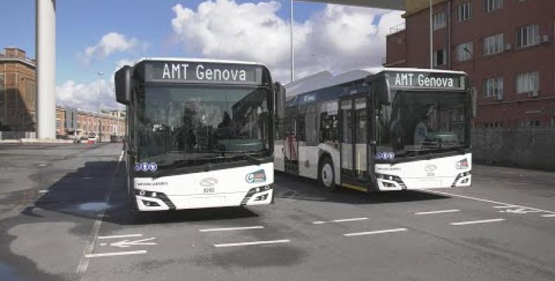Presentati da AMT i nuovi filobus 100% elettrici