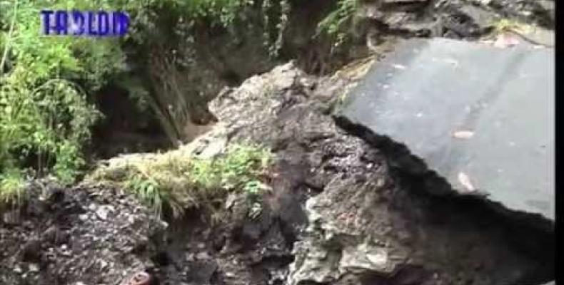 alluvione, reportage dalle strade provinciali del levante (SP 586)