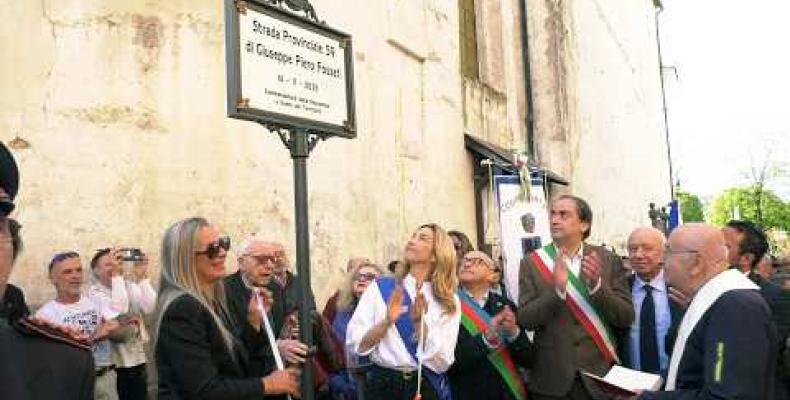 Il nome di Piero Fossati, nel cuore del territorio