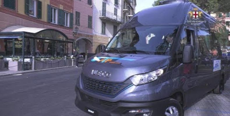 Presentato il nuovo bus elettrico "genovese" di Iveco