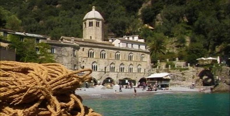 I pescatori di San Fruttuoso fanno le reti
