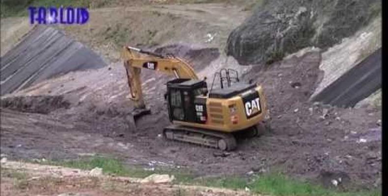 Lavori di completamento della discarica del Molinetto