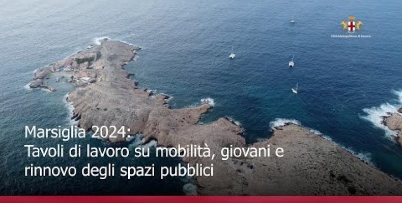 Marsiglia 2024: Tavoli di lavoro su mobilità, giovani e rinnovo degli spazi pubblici 