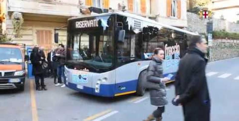 Sopralluogo con il consigliere delegato ai trasporti di Città metropolitana e i sindaci di Portofino, Rapallo e Santa Margherita