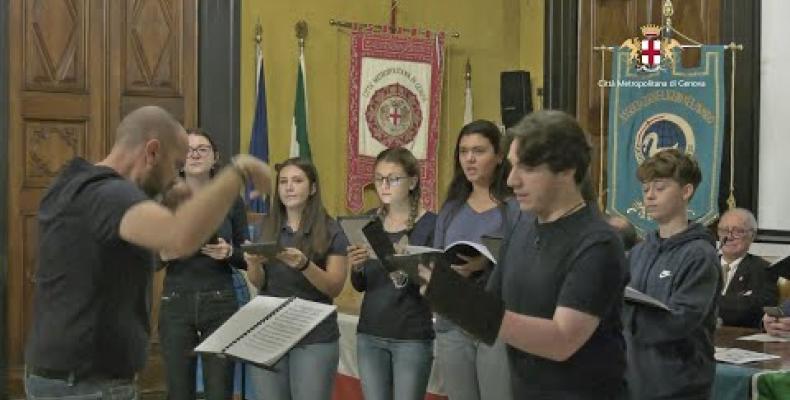 Gli USA ospitano il coro della scuola Pertini, accompagnato dai "Liguri nel mondo"