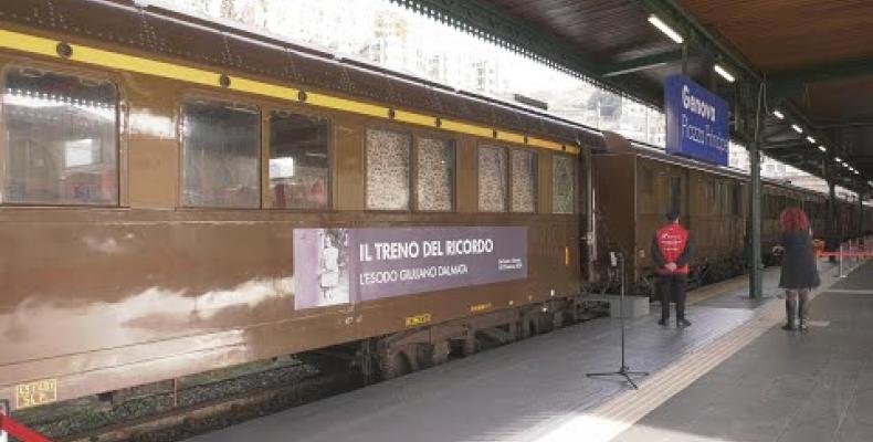 Il treno del Ricordo ferma a Genova