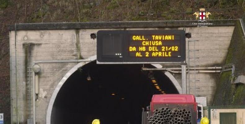 Chiusura Tunnel delle Ferriere sulla SP77 disagi contenuti