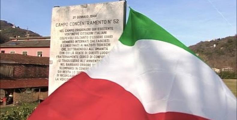 Commemorazione delle vittime della Shoah a Coreglia Ligure