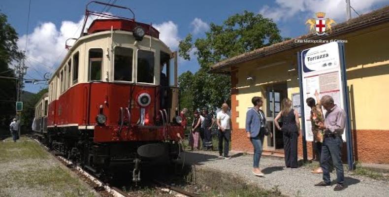 Ferrovia Genova-Casella: il Locomotore 29 compie cent'anni e, restaurato, torna a viaggiare