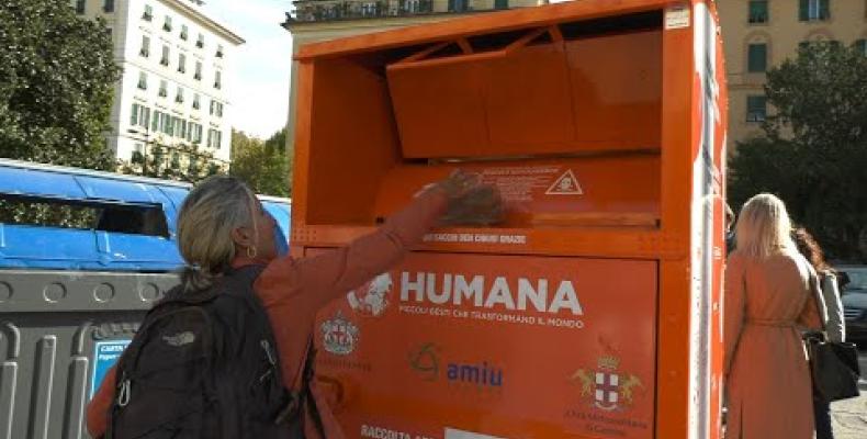 Novità nella raccolta differenziata di abiti e tessuti nel territorio metropolitano