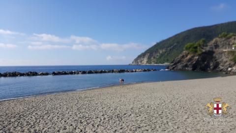 Moneglia, la Spiaggia