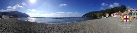 Moneglia, vista della Spiaggia