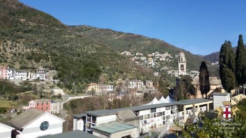 Avegno: panorama