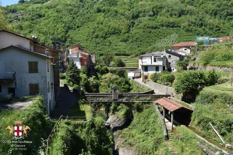 Borgonovo Ligure, ponte