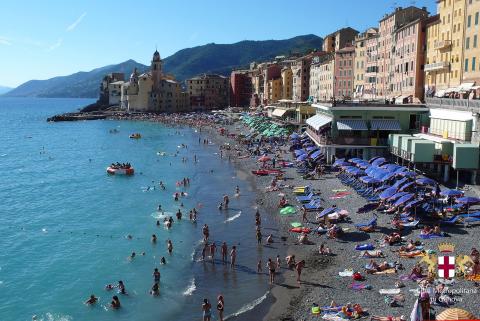 Camogli, la spiaggia