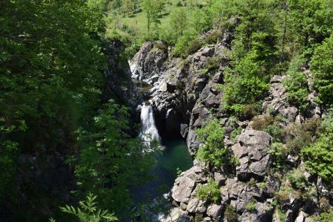 Masone, Cascata del serpente