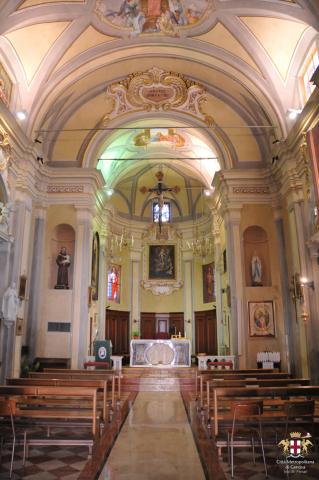 Gorreto, altare Chiesa di S. Caterina da Siena