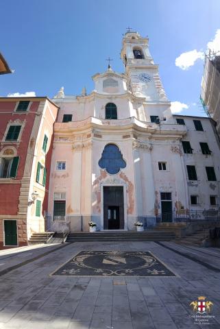 Sori, Chiesa di S. Margherita di Sori, facciata