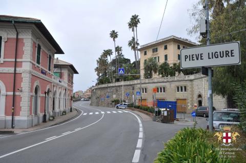 Pieve Ligure: Stazione del treno