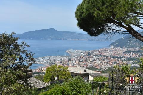 Lavagna, frazione di Santa Giulia, panorama di Lavagna