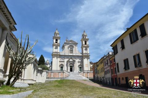 Lavagna, Basilica di S. Stefano vista