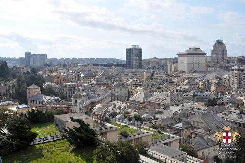 Genova, Giardini pensili di Palazzo Tursi