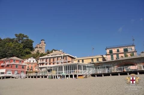 Moneglia, paesaggio e spiaggia