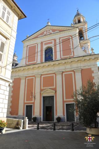 Moneglia, La chiesa di Santa Croce