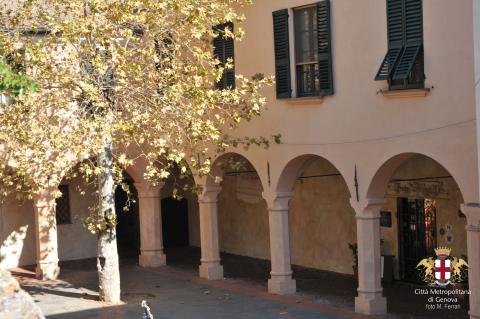 Moneglia, Abbadia S. Giorgio, il Chiostro