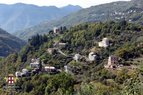 Lorsica, veduta del castello