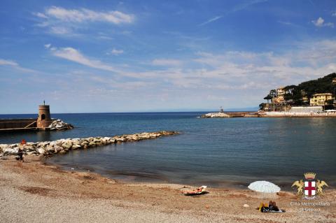 Recco, la vista del molo