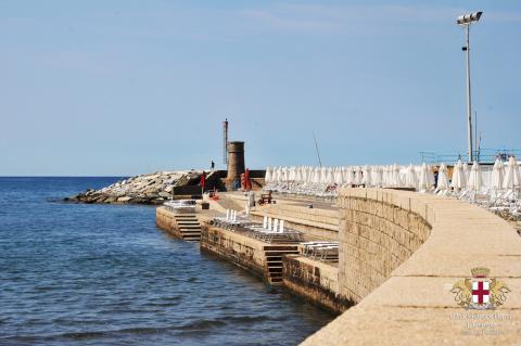 Recco, passeggiata del molo