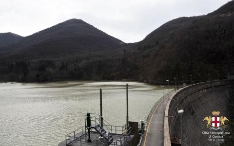 Diga lago del Valnoci, veduta diga