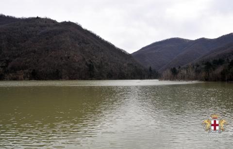 Diga lago del Valnoci, panorama