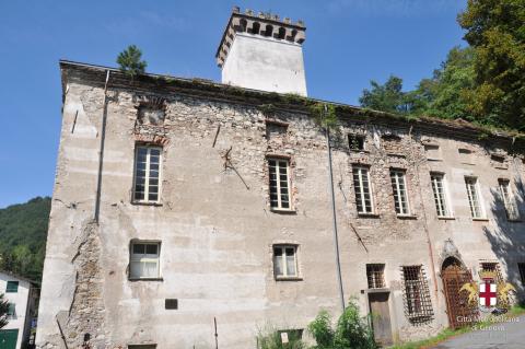 Gorreto, facciata palazzo Centurione - Tornelli