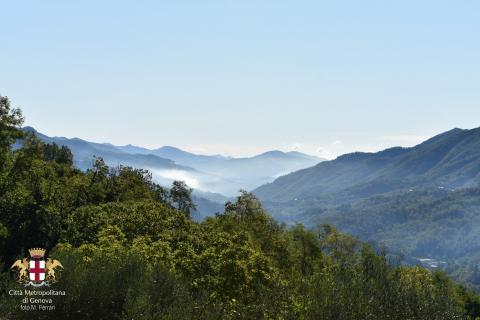 Neirone, panorama su Valfontanabuona