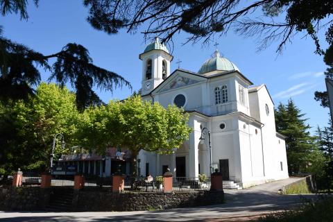 Castiglione Chiavarese, Santuario N. S. della Guardia a Velva