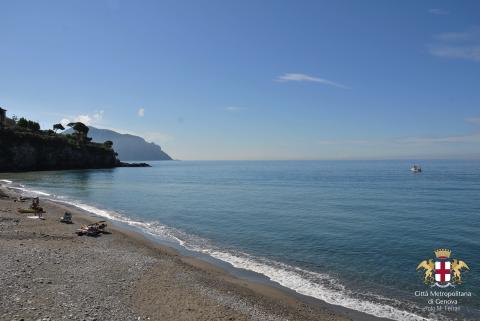 Sori, la spiaggia