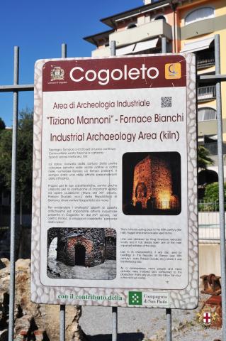 Cogoleto, cartello vecchia fornace