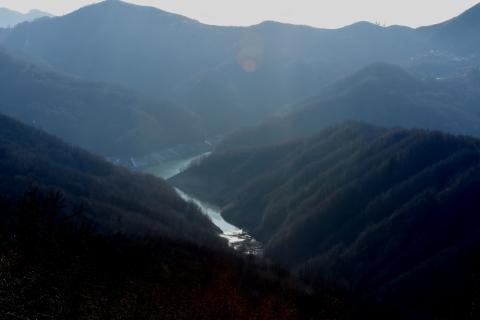 Propata, lago del Brugneto