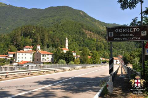 Gorreto, Comune del Parco dell'Antola