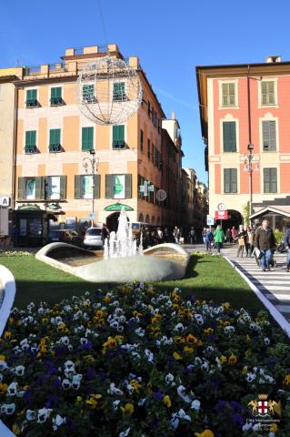 Chiavari, area verde Piazza Matteotti