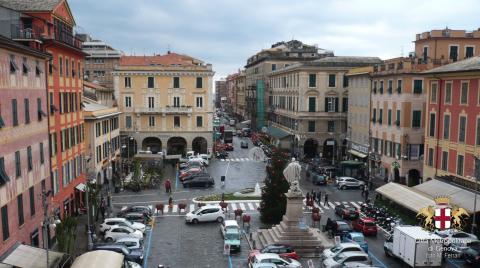 Chiavari, vista Piazza Matteotti