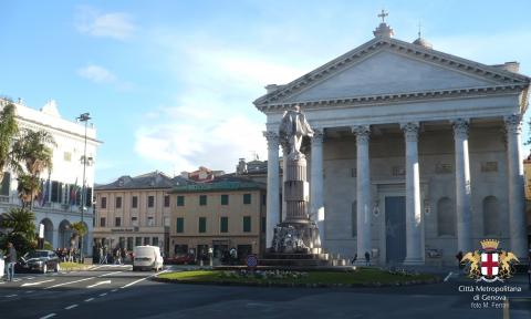 Chiavari, Piazza Nostra Signora dell'Orto