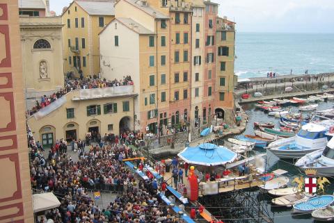 Camogli, giornata della sagra del pesce